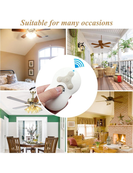 Control Remoto Universal para Ventilador de Techo Prichor RC-05+5R Control Remoto Universal para Ventilador de Techo Prichor RC-05+5R