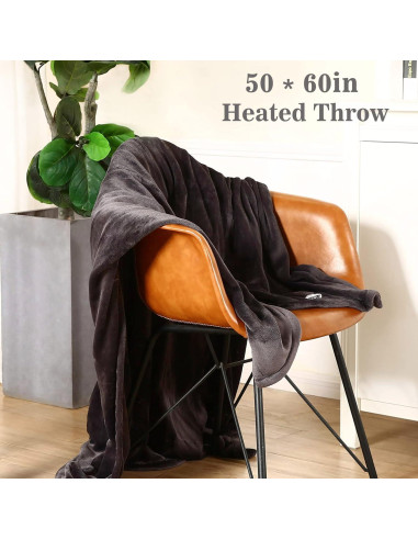 Manta Eléctrica Térmica SUNNY HEAT 127x152 cm 4 Niveles Calor