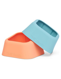 Temporizador Visual Time Timer Home MOD - Paquete de 2 Fundas Silicona Naranja y Azul