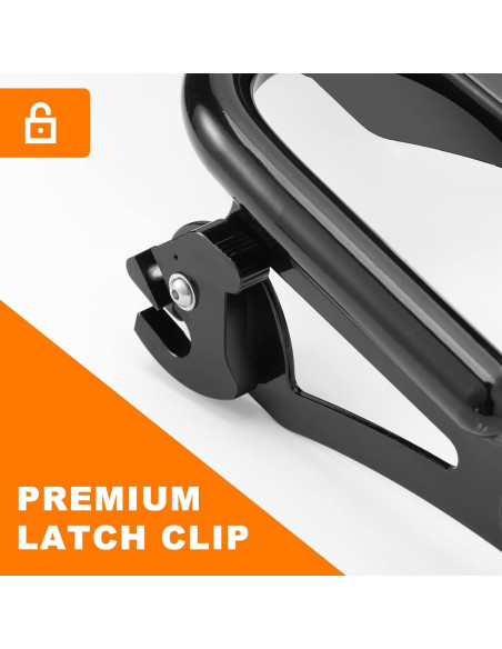 Soporte de Equipaje Desmontable Eumti para Harley Touring 2009-2025