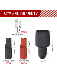 Conectores de Desconexión Rápida 30A WMYCONGCONG - 10 Pares 2