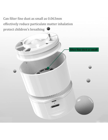 Aspiradora de Escritorio ODISTAR LP-011 Inalámbrica 400 min