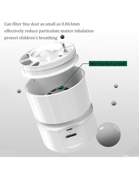 Aspiradora de Escritorio ODISTAR LP-011 Inalámbrica 400 min