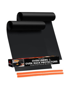 Forros de horno ThreadNanny 43x64cm + protectores naranjas 56cm