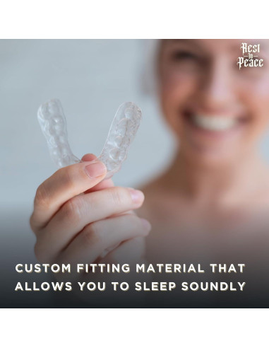 Protectores Bucales Moldables Descanso en Paz - 2 Unidades Azul
