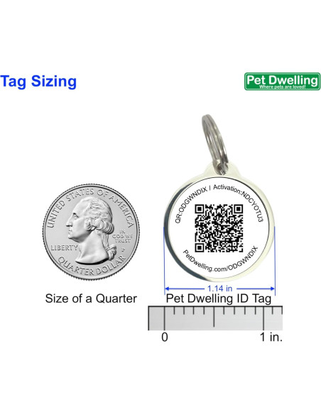 Etiquetas QR Premium para Mascotas Pet Dwelling - Pata Negra