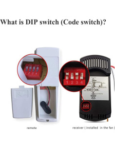 Control Remoto Universal para Ventilador de Techo Breeze Bay 2