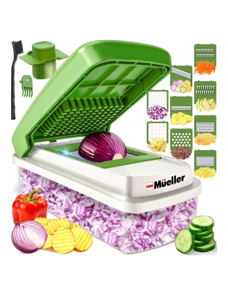 Picador de Verduras Mueller 9 Cuchillas Acero Inoxidable