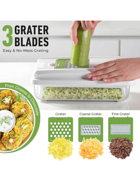 Picador de Verduras Mueller 9 Cuchillas Acero Inoxidable