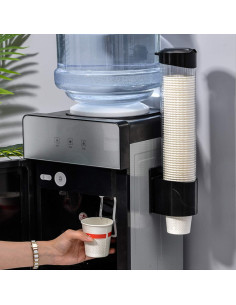 Dispensador de Tazas de Papel Tirifer Negro 50-60 Tazas 2