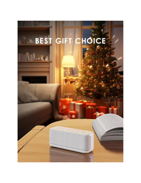 Máquina de Sonido OnLyee Recargable con 42 Sonidos Relajantes