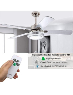 Kit Control Remoto Universal para Ventilador de Techo Smekitlly 2