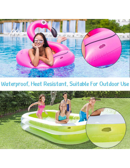 Kit de Reparación Birllaid 12 Piezas Parche Inflable 7.62 cm