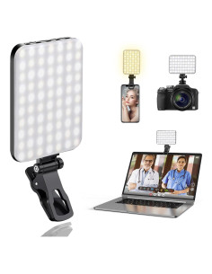 Luz de Selfie LED Portátil ALTSON 2200mAh 3 Modos 10 Niveles