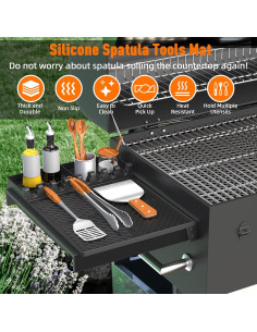 Alfombrilla de Silicona para Parrilla Blackstone 40.6x29.2 cm 2