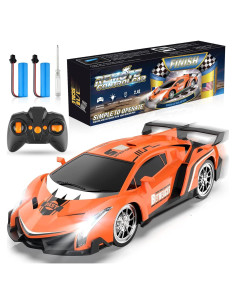 Coche de Control Remoto Growsland RC 1/18 Naranja con Baterías