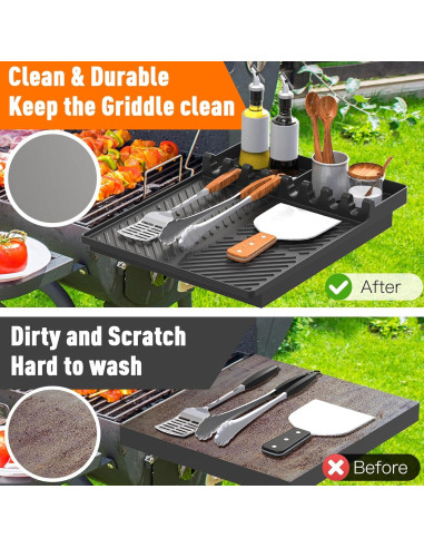 Alfombrilla de Silicona para Parrilla Blackstone 40.6x29.2 cm