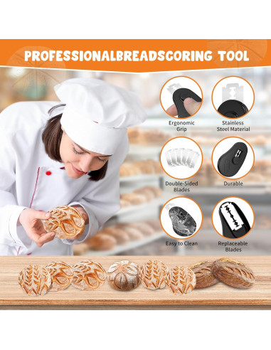 Herramienta de Puntuación de Masa Madre NeoRov - 5 Cuchillas