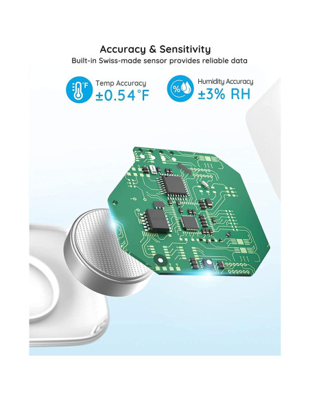 Higrómetro Termómetro Bluetooth Govee H5074 Mini Sensor