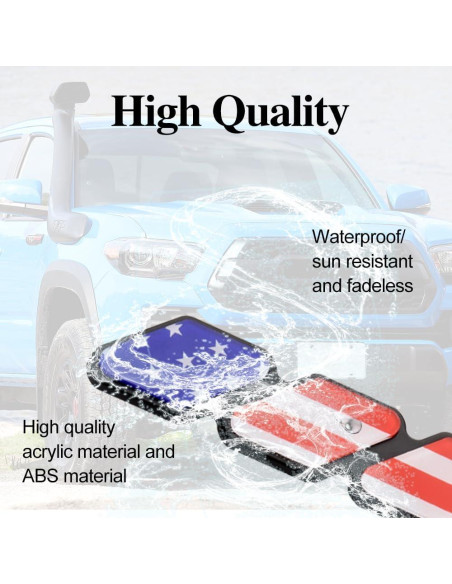 Insignia Decorativa de Rejilla TRD CHRYMUM 10x2.5cm Coloreado