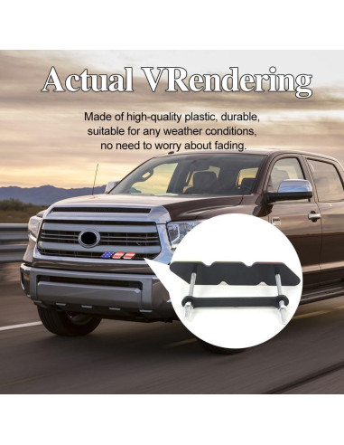 Insignia Decorativa de Rejilla TRD CHRYMUM 10x2.5cm Coloreado