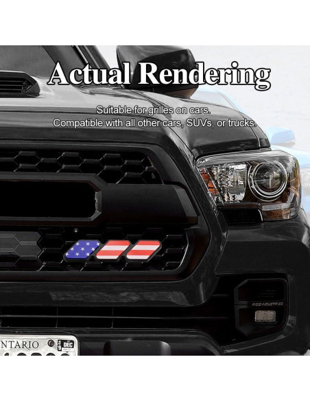 Insignia Decorativa de Rejilla TRD CHRYMUM 10x2.5cm Coloreado