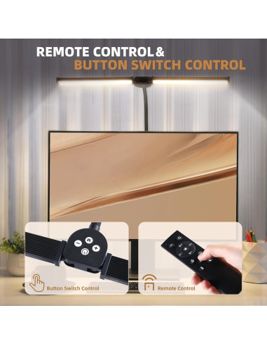 Lámpara de Escritorio LED Motumen MTD2401, Flexible y Ajustable