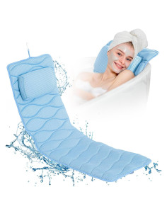 Almohada de Baño Completo OMYSTYLE 127x40.64cm Azul