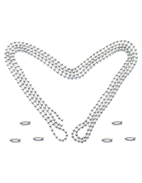 Cadena de Tirar para Ventilador de Techo 1.5m Acero Inoxidable