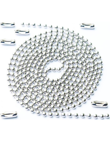 Cadena de Tirar para Ventilador de Techo 1.5m Acero Inoxidable