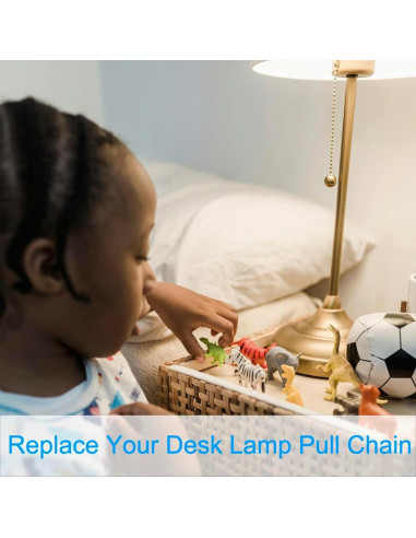 Cadena de Tirar para Ventilador de Techo 1.5m Acero Inoxidable