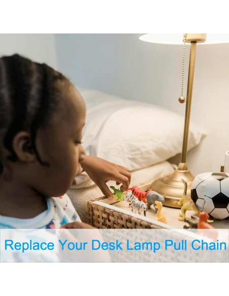 Cadena de Tirar para Ventilador de Techo 1.5m Acero Inoxidable