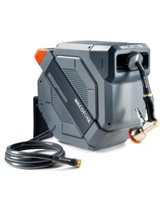 Carrete de Manguera de Jardín WACOTOYA 30.48 m Soporte Metálico