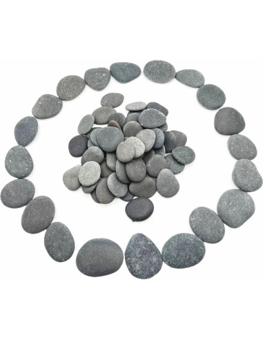 50PCS Rocas Naturales para Pintar Lifetop - Medianas y Pequeñas