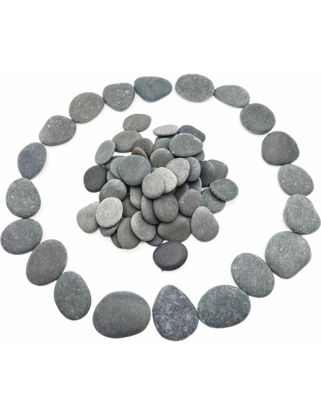 50PCS Rocas Naturales para Pintar Lifetop - Medianas y Pequeñas