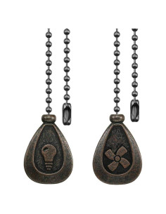 Juego de Cadenas de Tirar Dotlite para Ventilador de Techo 30.48cm