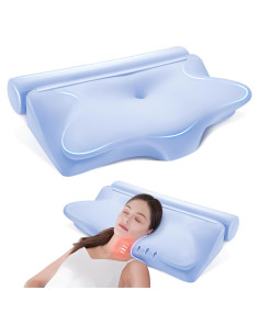 Almohada Cervical 2-en-1 Ocuuziisu con Funda Refrigerante