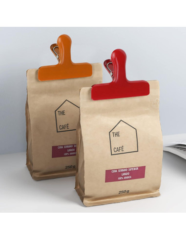 Clips de Bolsa TONOS de Acero Inoxidable 7.62 cm - 6 Piezas