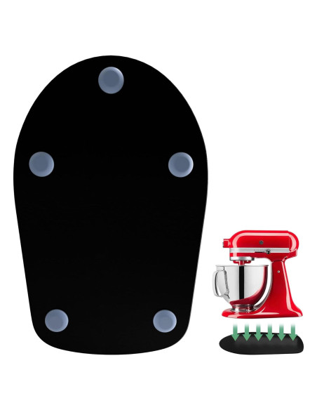 Alfombrilla deslizante KitchenAid 4.5 QT - Acrílico Negro