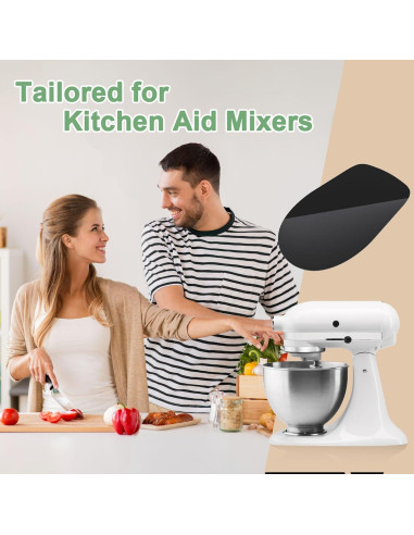 Alfombrilla deslizante KitchenAid 4.5 QT - Acrílico Negro