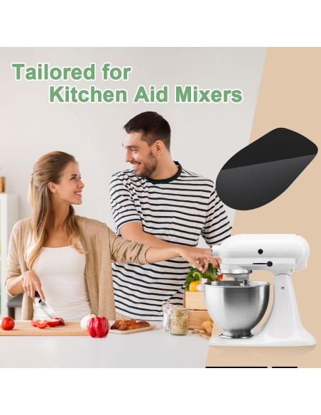 Alfombrilla deslizante KitchenAid 4.5 QT - Acrílico Negro