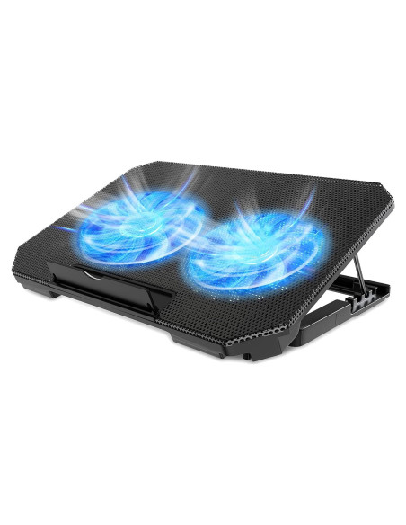 Base de Enfriamiento para Laptop LIENS Ajustable 2 Ventiladores