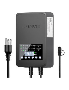 Transformador de Baja Tensión SUNVIE 200W con 2 Salidas y Sensor