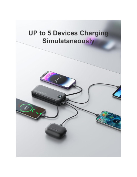 Banco de Energía 20000mAh Dongguan Cargador Rápido USB-C