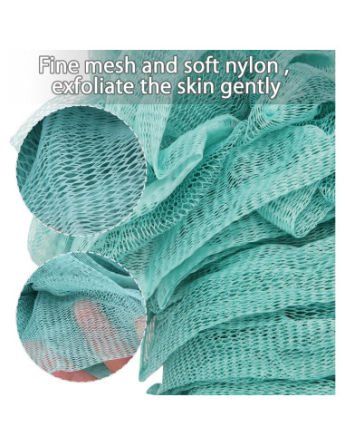 Esfregador de Espalda Evmliy para Ducha 2Pack - Lufa Exfoliante