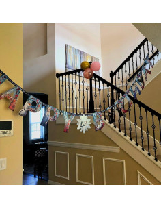 Banner de Letras Jumbo Disney Frozen 2 3.2 m - Decoración de Fiesta 2