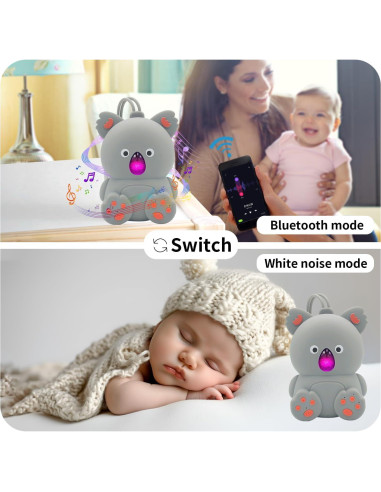 Máquina de Sonido para Bebés JUNFU J923 con Bluetooth y Luz