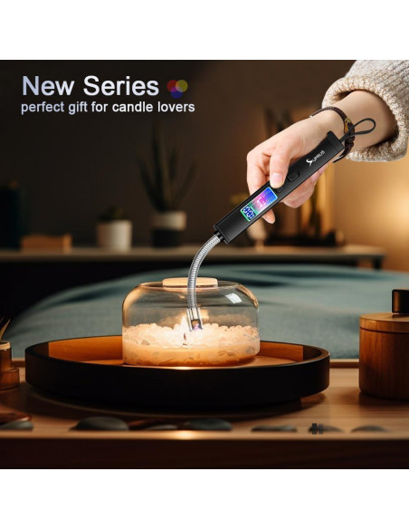 Encendedor Eléctrico SUPRUS Recargable USB-C 360 Sin Llama