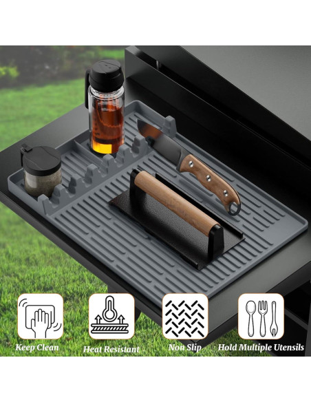 Alfombrilla de Silicona para Parrilla Blackstone 40.64x29.21cm