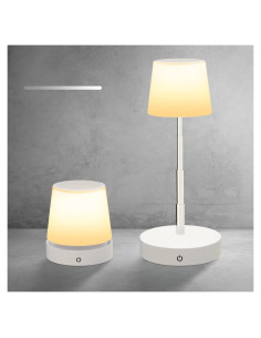 Lámpara de Mesa LED Táctil Regulable USB - 10.49x10.49cm